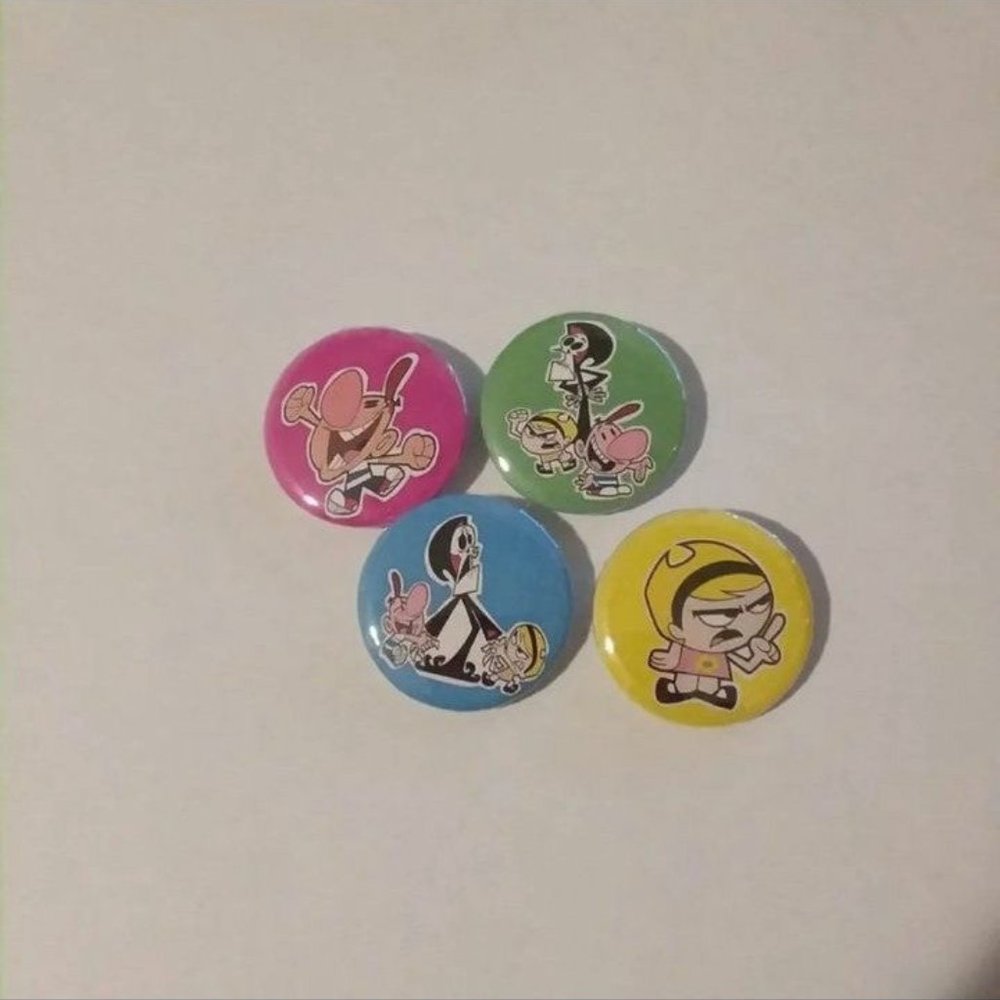 Handmade Anime Videogame Cartoon Grim Billy And Mandy Pins